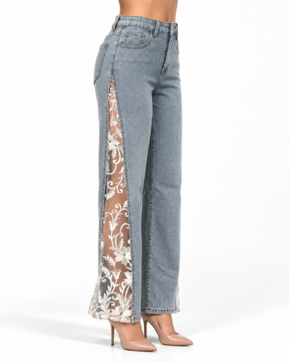Divaura Floral Lace Jeans™