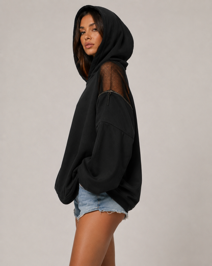 Divaura Backless Zipper Hoodie ™