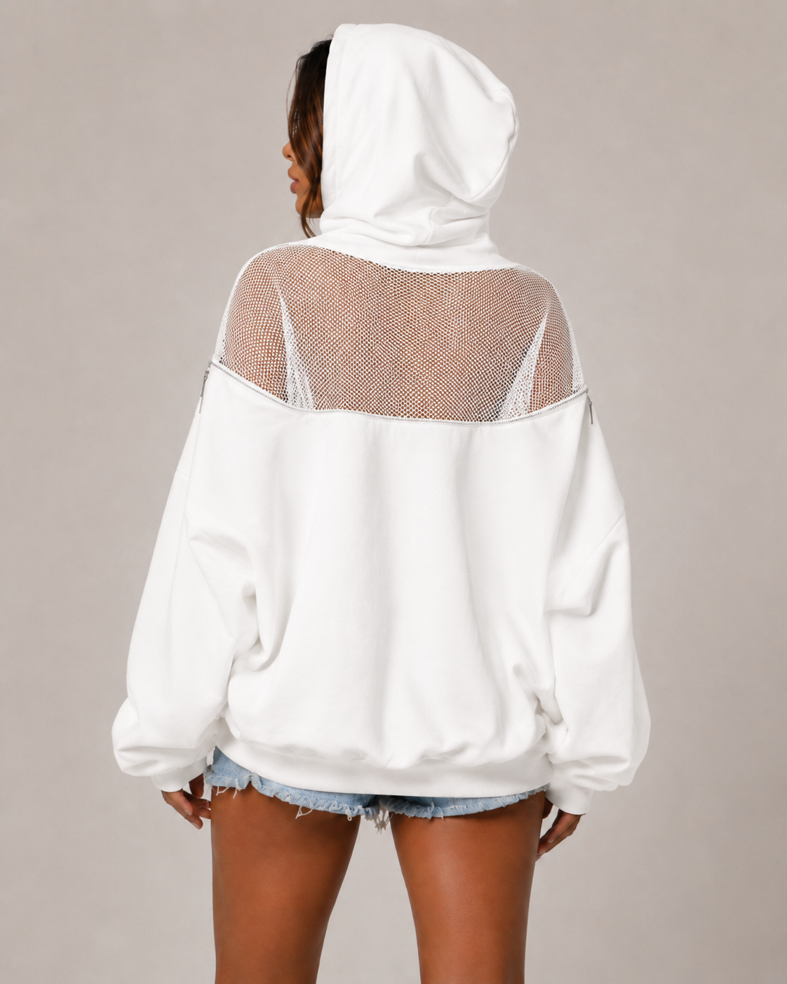 Divaura Backless Zipper Hoodie ™